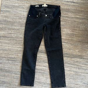 Madewell Maternity Perfect Vintage Jean- black wash